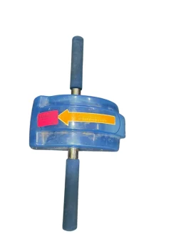 Used Exercise Ab Wheel Navy Blue