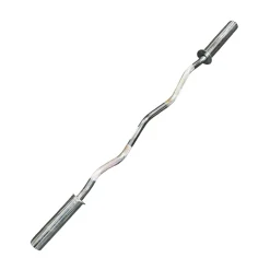Used Exercise Olympic Curl Bar 48"