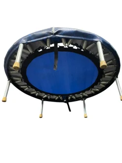 Used Exercise Trampoline Navy Blue