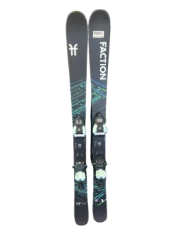 Used FACTION PRODIGY 1G Womens DH Ski/Binding Black 145 cm