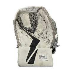 Used FACTORY MAD CUSTOM SR CATCHER Senior Goalie Catcher White