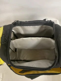 Used Fade GEAR CRUNCH BOX Disc Golf Bag Yellow