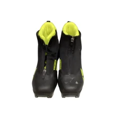 Used Fischer Boys NNN XC Ski Boots Black JR-02
