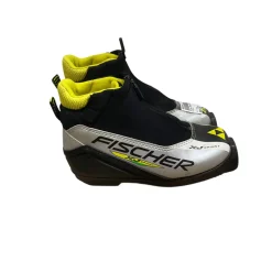 Used Fischer Boys SNS XC Ski Boots Grey JR-01