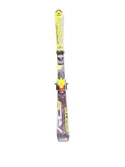 Used Fischer COMPETITION RC Womens DH Ski/Binding Yellow 150 cm