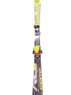 Used Fischer COMPETITION RC Womens DH Ski/Binding Yellow 150 cm