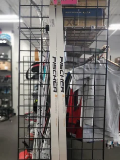 Used Fischer CROWN Womens XC Skis Only White 205 cm