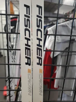 Used Fischer CROWN Womens XC Skis Only White 205 cm