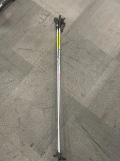 Used Fischer JUNIOR Boys DH Ski Pole Grey 120 cm / 48 in