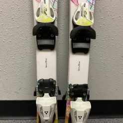 Used Fischer KOA Girls DH Ski/Binding White 80 cm