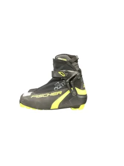 Used Fischer Mens NNN XC Ski Boots Black M 08 / W 08.5-09