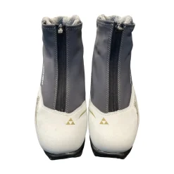Used Fischer Mens NNN XC Ski Boots Grey M 08.5-09 / W 09-09.5
