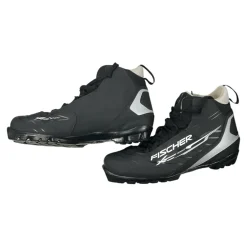 Used Fischer Mens NNN XC Ski Boots Black M 10.5
