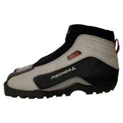 Used Fischer Mens SNS XC Ski Boots Grey M 07-07.5 / W 08-08.5
