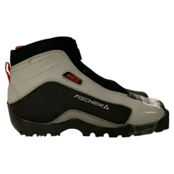 Used Fischer Mens SNS XC Ski Boots Grey M 07-07.5 / W 08-08.5
