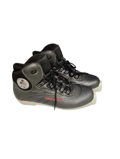 Used Fischer Mens SNS XC Ski Boots Black M 10 / W 10.5-11