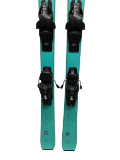 Used Fischer RANGER JR Girls DH Ski/Binding Teal 130 cm