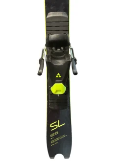 Used Fischer RC4 WORLD CUP Boys DH Ski/Binding None 125 cm