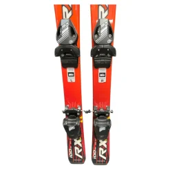Used Fischer RXJ Boys DH Ski/Binding Red 100 cm
