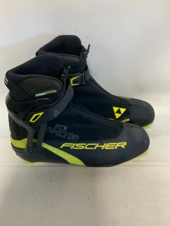 Used Fischer SKATE RC3 Mens NNN XC Ski Boots Black M 10.5