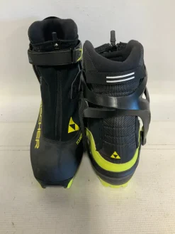 Used Fischer SKATE RC3 Mens NNN XC Ski Boots Black M 10.5