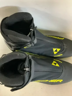 Used Fischer SKATE RC3 Mens NNN XC Ski Boots Black M 11-11.5