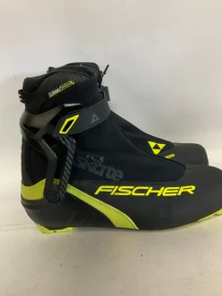 Used Fischer SKATE RC3 Mens NNN XC Ski Boots Black M 11-11.5
