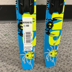 Used Fischer SNOWSTAR TWINSKIN Boys XC Ski/Binding Royal Blue 100 cm