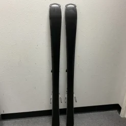Used Fischer THE CURV Boys DH Ski/Binding Navy Blue 130 cm