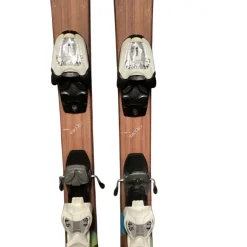 Used Fischer WATEA Girls DH Ski/Binding Brown 110 cm