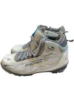 Used Fischer Womens NNN XC Ski Boots Grey M 07-07.5 / W 08-08.5