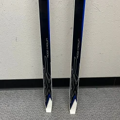 Used Fischer XC RIDGE CROWN Mens XC Ski/Binding White/Black/Royal 210 cm