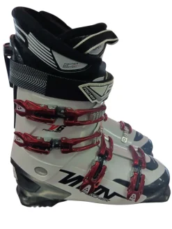 Used Fisher V6 Mens DH Ski Boot White 295 MP - M11.5