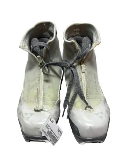 Used Fisher Womens NNN XC Ski Boots Grey M 07-07.5 / W 08-08.5