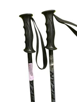 Used FIZAN ACTION Boys DH Ski Pole Black 100 cm / 40 in