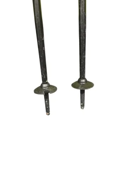 Used FIZAN ACTION Boys DH Ski Pole Black 100 cm / 40 in