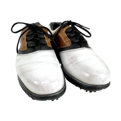 Used Foot Joy CONTOUR SERIES Golf Shoes White Mens 8M