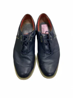 Used Foot Joy Mens Golf Shoes Navy Blue Senior 10.5