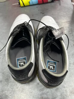 Used Foot Joy Mens Golf Shoes White Senior 10