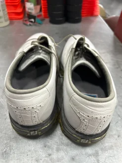 Used Foot Joy Mens Golf Shoes White Senior 10