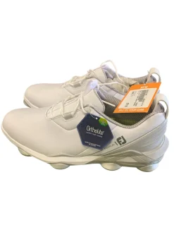 Used Foot Joy Mens Golf Shoes White Senior 11