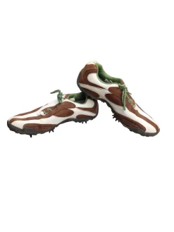 Used Foot Joy Mens Golf Shoes White Senior 7