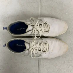 Used Foot Joy Mens Golf Shoes White Senior 10.5