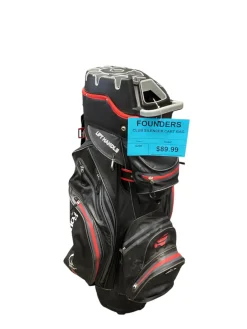 Used Founders Club SILENCER CART BAG Mens Cart Bag Black
