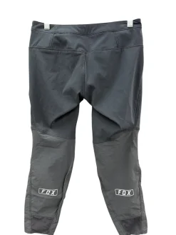 Used FOX DEFEND- 26 WAIST Youth Bottom Black MD