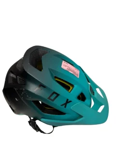 Used Fox HFB4.5 SPEEDFRAME 59CM-63CM Bike Helmet Teal LG mfg 04/2021