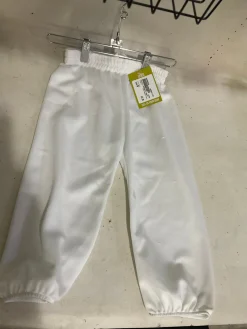 Used Franklin BASEBALL PANTS BB/SB Pant Boys White MD