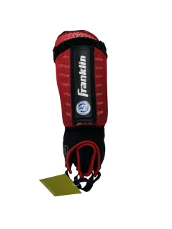 Used Franklin SHIN GAURDS FH Shin Guards Red 13"