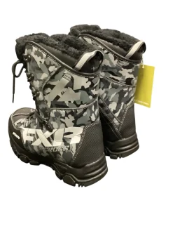 Used FXR RACING X-CROSS SNOWMOBILE BOOTS Snow/Hunt/Hike Boots M Senior 8