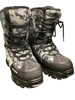 Used FXR RACING X-CROSS SNOWMOBILE BOOTS Snow/Hunt/Hike Boots M Senior 8